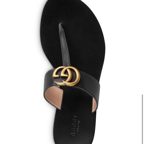 Gucci Shoes - Gucci marmont  thong sandals